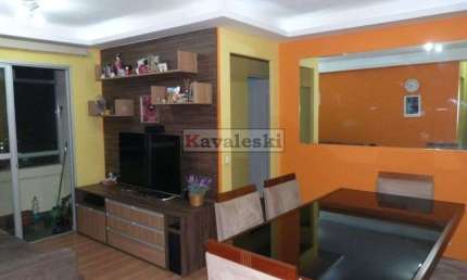Apartamento 3 dormitórios 1 vaga - Lazer Completo - Vila das Mercês