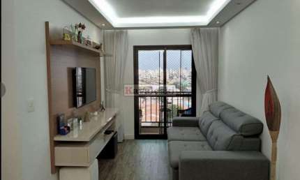 Apartamento reformado 3 dormitórios 1 suite 2 vagas - 79 metros - Lazer- Impecável