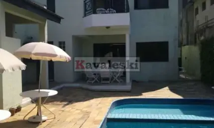 BELISSIMO SOBRADO   JD.SAUDE, 427M² A/C , 4 DORMITÓRIOS 3 SUITES , 8 VAGAS - QUINTAL COM C/ PISCINA