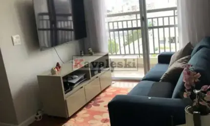 Apartamento impecável miolo do ipiranga - 2 dormitórios 1 vaga - sacada - lazer completo- imperdível