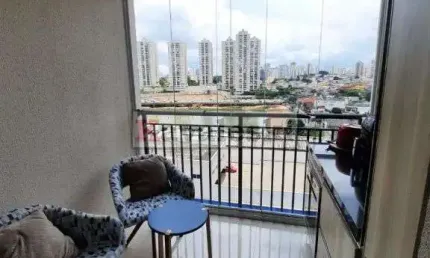 Apartamento Lindo com 2 dormitórios 1 suite 2 wcs 1 vaga - Lazer Completo- Acesso ao Metrô-