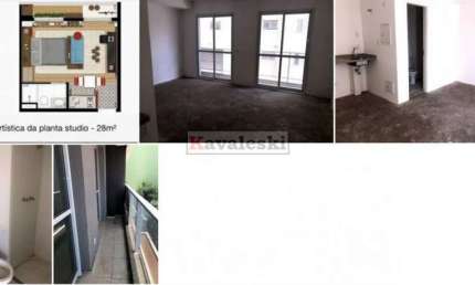 Apartamento com 1 quarto à venda na Rua Bueno de Andrade, --, Aclimação, São Paulo