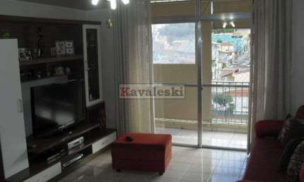 Apartamento 3 dormitórios - sala com sacada, 1 vaga - Lazer -