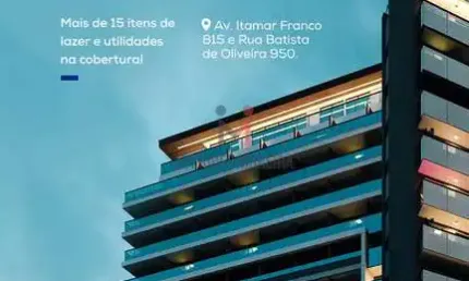 Apartamento com 2 quartos à venda na Avenida Presidente Itamar Franco, Centro, Juiz de Fora