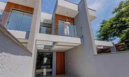 Casa com 3 quartos à venda na Rua Pica-Pau, 778, Aventureiro, Joinville, 105 m2 por R$ 480.000