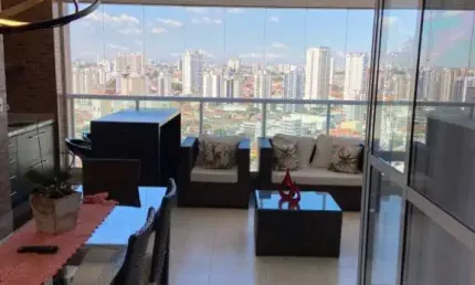 Apartamento com 4 dormitórios Tatuapé 157 m² de área útil 4 dormitórios