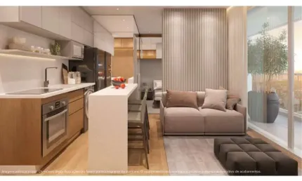 Apartamento com 1 quarto à venda na Rua André de Barros, 419, Centro, Curitiba, 19 m2
