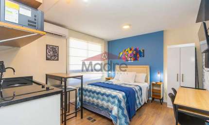 Apartamento com 1 quarto à venda na Rua Riachuelo, 110, Centro, Curitiba, 19 m2 por R$ 285.000