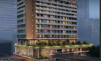 Apartamento com 1 quarto à venda na Rua Emiliano Perneta, 260, Centro, Curitiba, 27 m2 por R$ 439.000