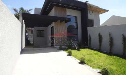 Casa com 3 quartos à venda na Rua Jasmim, 231, Campina da Barra, Araucária, 86 m2 por R$ 550.000