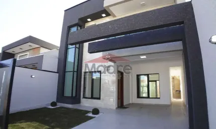 Casa com 4 quartos à venda na rua pau-brasil, 4146 - lot, eucaliptos, fazenda rio grande, 148 m2 por r$ 1.180.000