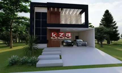 Casa de alto padrão em condomínio Villa do Sol em Valinhos-SP: 3 quartos, 3 suítes, 2 salas, 5 banheiros, 4 vagas, 271,35 m².