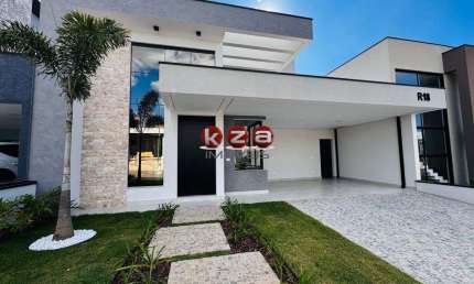 Casa térrea a venda em condomínio: 3 suítes, piscina, moderna e 175m² em Valinhos-SP, Condomínio Montalcino. Confira!