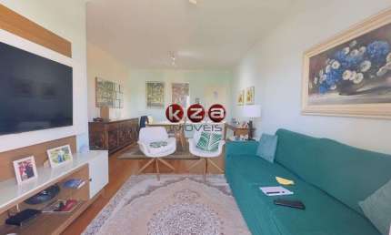 Apartamento Mobiliado à venda em Valinhos-SP, na Vila Clayton, Centro, 2 quartos,  2 banheiros, 1 vaga coberta - 82,00 m².