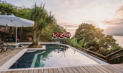 Imperdível: Casa de luxo com 5 quartos e 5 suítes na Ponta da Sela em Ilhabela-SP!