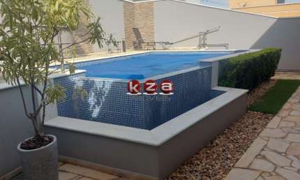 Residência de alto padrão a venda no Condomínio Le Village: 3 suítes, 4 vagas, piscina, 222m² - Valinhos-SP