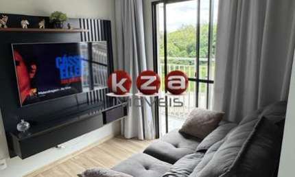 Apartamento à venda em Vinhedo-SP, bairro Marambaia: 2 quartos, 1 sala, 1 banheiro, 2 vagas de garagem. 48m² de área.