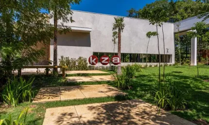 Imponente mansão de luxo a venda no Condomínio Terras de São José em Itu-SP: 5 suítes, 3 salas, 8 banheiros, 8 vagas, 1.305m².