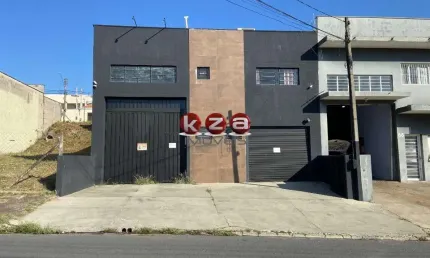 Barracão comercial de alto padrão à venda em Valinhos-SP, Jardim Itapuã: 1 sala, 1 banheiro, 2 vagas, 547,77 m².