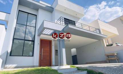 Casa de Alto Padrão no Condomínio Flor da Serra  - Valinhos SP: 3 Quartos, 3 Suítes, 2 Salas, 5 Banheiros, 4 Vagas, 215m².