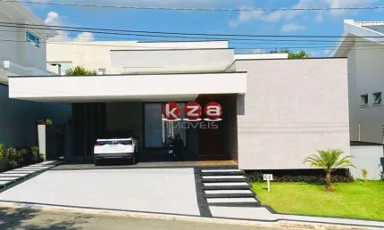 Venda de Casa em Condomínio de Luxo em Valinhos-SP: 4 quartos, 4 suítes, 3 salas, 5 banheiros, 6 vagas de garagem, 252m².