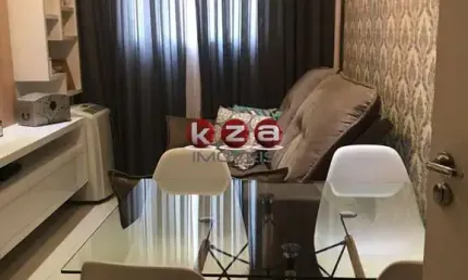 Apartamento à venda em Valinhos-SP, Vila Faustina II: 2 quartos, 2 salas, 1 banheiro, 1 vaga de garagem, 45,00 m².