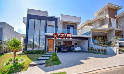 Imóvel de Luxo à Venda em Valinhos-SP: Casa de 4 quartos, 4 suítes com 330m² no Condomínio Residencial Querência.