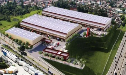 Locação de Galpão Industrial em Condomínio de Alto Padrão em Guarulhos-SP - 1.829,52 m² de Área