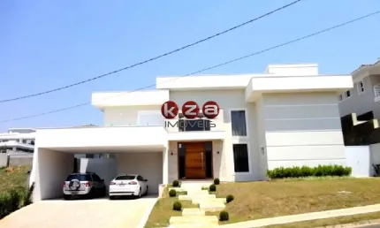 Casa de luxo em condomínio exclusivo: 3 suítes, 3 salas, 6 banheiros, 2 vagas na cidade de Valinhos-SP no Condomínio Portal do Lago.