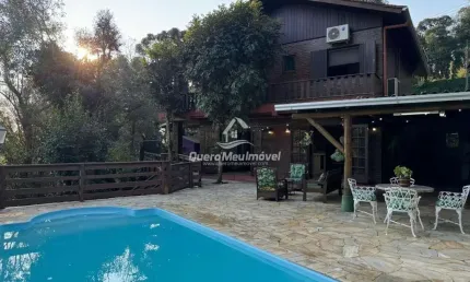 Casa em condomínio fechado com 4 quartos à venda na Estrada Bento Osvaldo Trisch, 11, Pedancino, Caxias do Sul por R$ 1.990.000