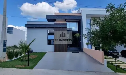 Excelente casa térrea, 165m², 3 suítes, à venda no Terras de São Francisco