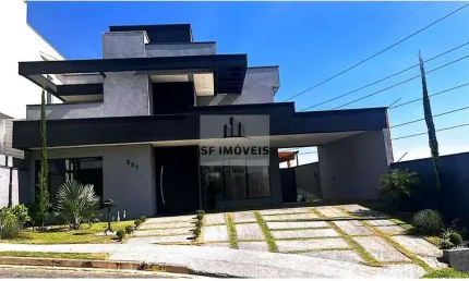 Belíssima casa térrea, 205m², 3 dormitórios, 2 suítes, à venda no Ibiti Reserva