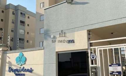 Ótimo apartamento de 62m²,  2 dormitórios, 1 suíte, à venda no Resid. Orquídeas