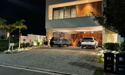 Excelente sobrado de 351m², 3 suítes, à venda no Alphaville Nova Esplanada 1