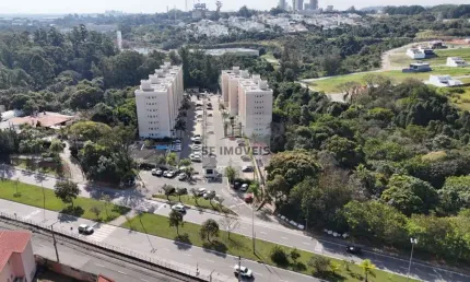 Apartamento térreo, de 51m², 2 dormitórios, mobiliado, à venda Bosque São Paulo