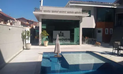 Sobrado 4 suítes máster à venda, 650m² por R$3.300.000, Cond. Granja Olga 1