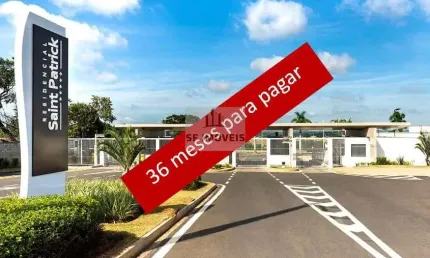 Excelente terreno de 1.041m², no residencial saint patrick, sorocaba/sp