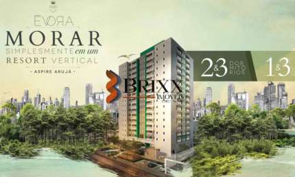 LANÇAMENTO APARTAMENTO NA PLANTA -EDIFÍCIO ÉVORA-ARUJÁ