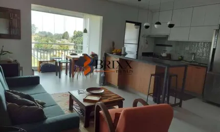 APARTAMENTO COM 02 QUARTOS-SALA AMPLIADA COM VARANDA GOURMET-ED.VIVER ARUJÁ
