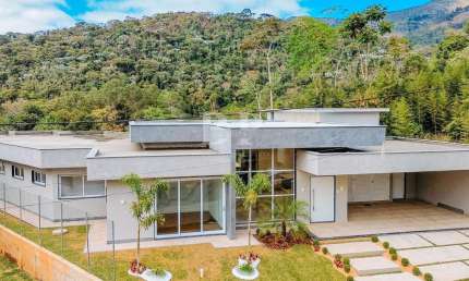 Casa em Condomínio para Venda em Teresópolis, Quebra Frascos, 4 dormitórios, 4 suítes, 5 banheiros, 4 vagas