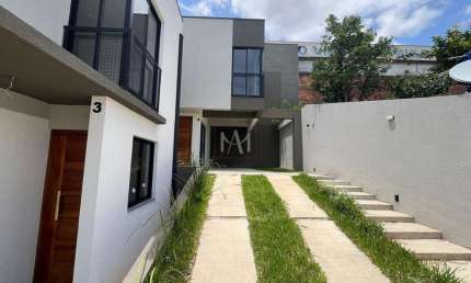 Casa em condomínio fechado com 3 quartos à venda na Rua Nossa Senhora do Rocio, 223, Santa Cândida, Curitiba por R$ 612.500