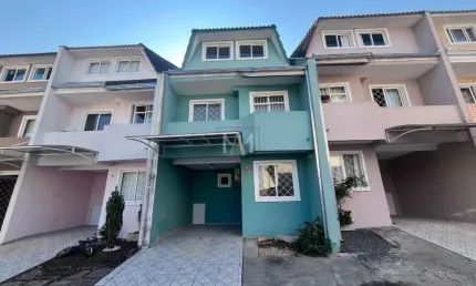 Casa em condomínio fechado com 3 quartos à venda na rua josé wosch sobrinho, 381, tingui, curitiba por r$ 634.000