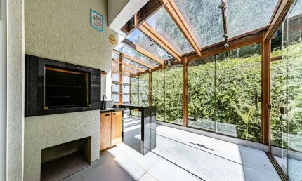 Casa em condomínio fechado com 3 quartos à venda na rua carmelina cavassin, 1280, são lourenço, curitiba por r$ 1.198.500