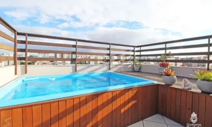 Cobertura para Venda - 164.03m², 3 dormitórios, sendo 1 suites, 2 vagas - Passo da Areia