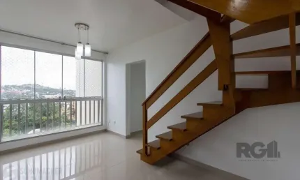 Cobertura 2 quartos, 2 banheiros, 1 vaga, terraço, elevador, condomínio com infra, Bairro Cristal