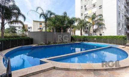 Apartamento de 50,85m2, 2 dormitórios, 1 banheiro e 1 vaga escriturada.