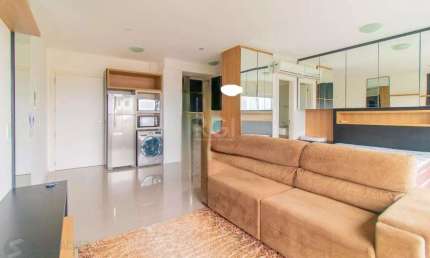 Apartamento JK para Venda - 40m², 1 dormitório, 1 vaga - Praia de Belas