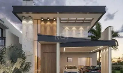 Casa Condominio para Venda - 237m², 3 dormitórios, sendo 1 suites, 2 vagas - Centro