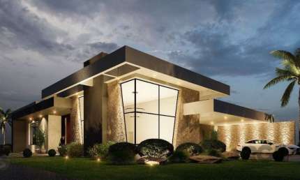 Casa Condominio para Venda - 399m², 5 dormitórios, sendo 5 suites, 4 vagas - Atlântida