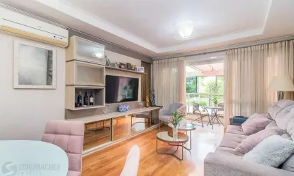Apartamento Garden com 107m² e 3 dormitórios, 1 suíte, 2 vagas